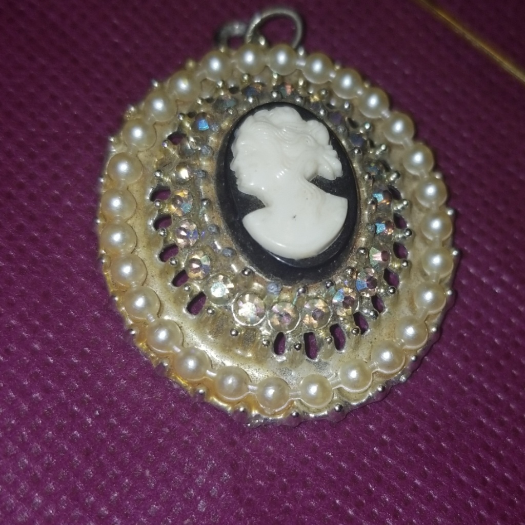 Cameo Brooch And Stickpin Pm 714